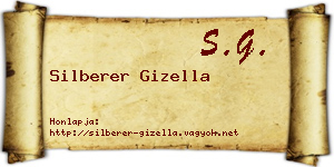 Silberer Gizella névjegykártya